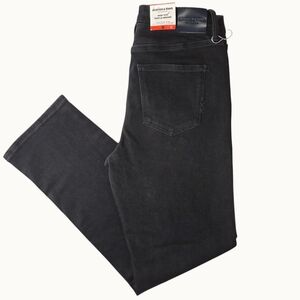 NWT Scotch & Soda Amsterdam High Rise Straight Leg Jeans – Black – Size 8